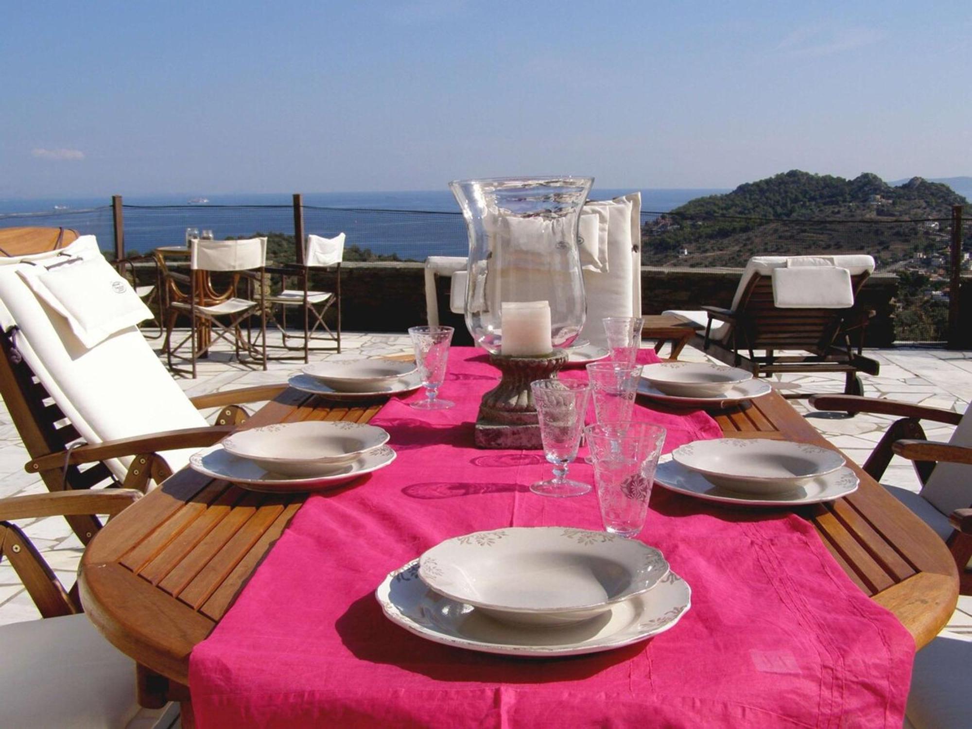 Saronic Citadel Seaside Villa Salamís Dış mekan fotoğraf