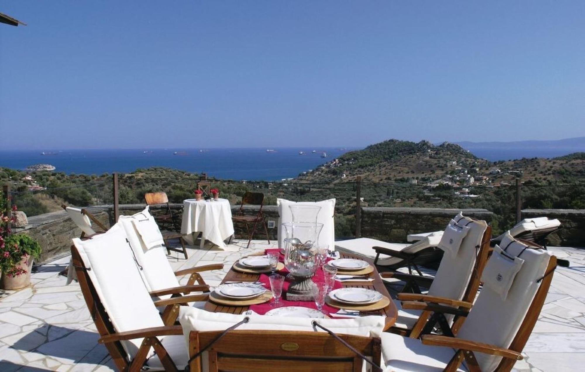 Saronic Citadel Seaside Villa Salamís Dış mekan fotoğraf
